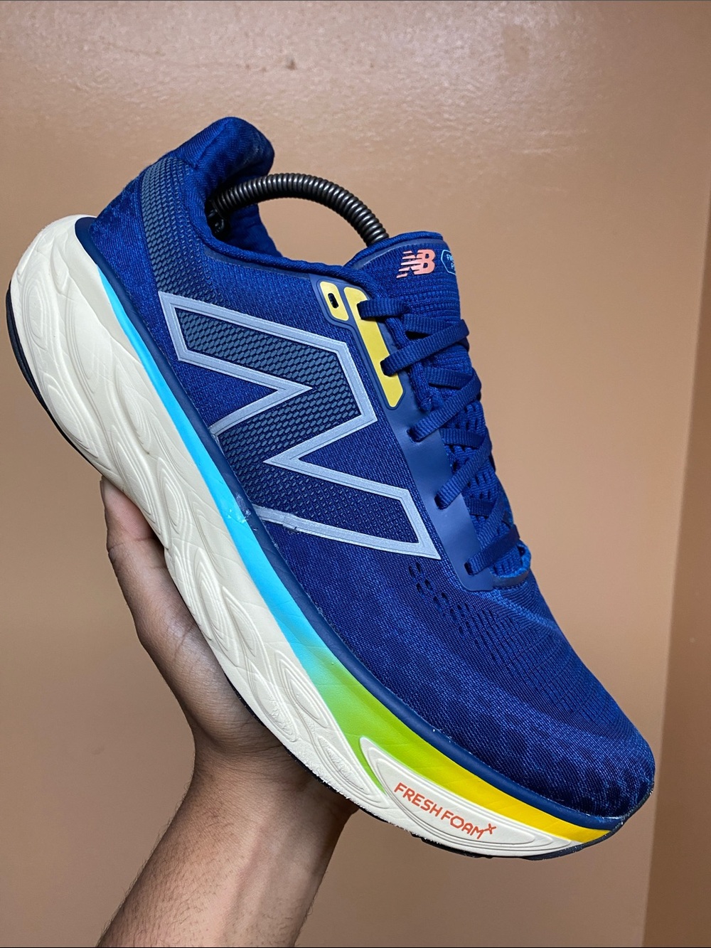 New Balance Fresh Foam X 1080v14 Men’s Running Sneakers "Inkwell Ginger Lemon" - Picture 8 of 17